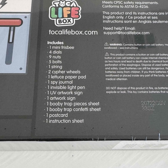 NEW Toca Boca Life Kid Play Kit Boombox Theme Rare 6+ Fun Activities - Picture 3 of 3